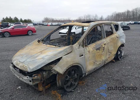 2014 Ford Escape Titanium из США, поврежденный, VIN 1FMCU9J90EUE29220